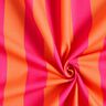Decor Fabric Half Panama Block Stripes – intense pink/orange,  thumbnail number 3