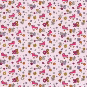 Cotton Jersey Retro roller skates – rosé, 