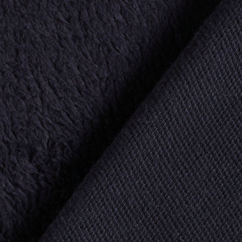 Plain sherpa Cotton Blend Plain – black,  image number 4