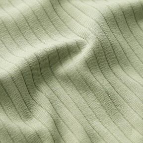 Plain ribbed jersey – pistachio, 