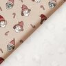 Cotton Jersey Gnome heads – almond,  thumbnail number 4