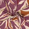 Viscose Jersey Abstract Waves – aubergine/light dusky pink,  thumbnail number 3