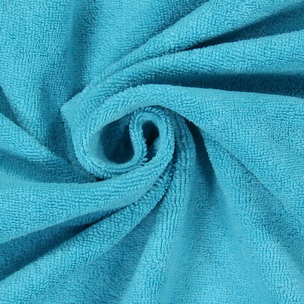 Stretch Terry – turquoise,  image number 2