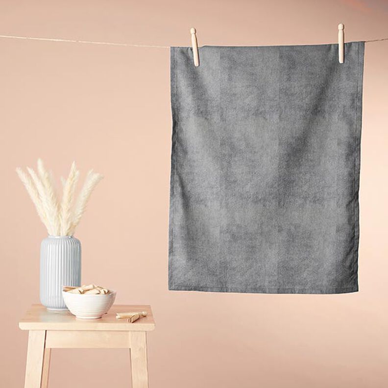 Cosy Towelling Bamboo Plain – grey,  image number 5