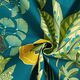 Decor Fabric Half Panama Tropical Plants – petrol,  thumbnail number 3