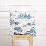 Decor Fabric Half Panama Shepherd – denim blue/offwhite,  thumbnail number 8