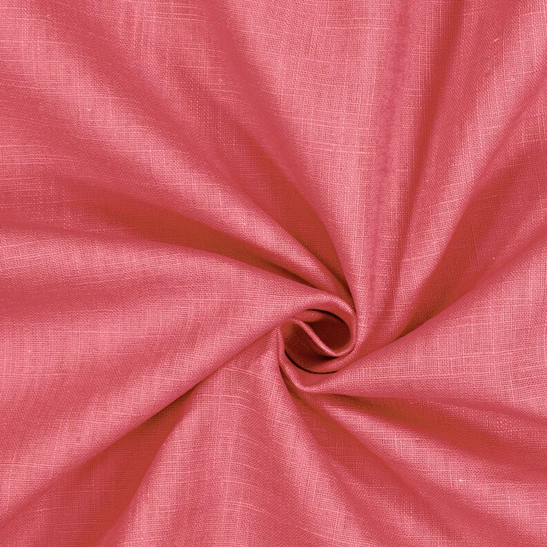 Linen fabric Ramie mix medium – pale berry, image number 1
