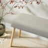 Decor Fabric Half Panama Cambray Recycled – silver grey/natural,  thumbnail number 6