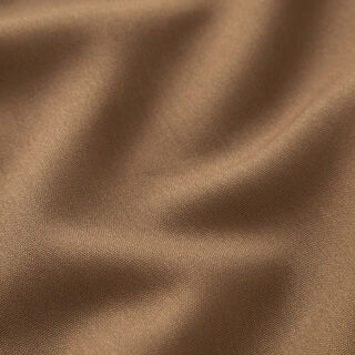 Plain-coloured plain weave viscose blend – light brown, 