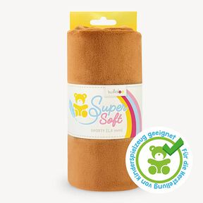 SuperSoft SHORTY plush [ 1 x 0,75 m | 1,5 mm ] - light brown | Kullaloo, 