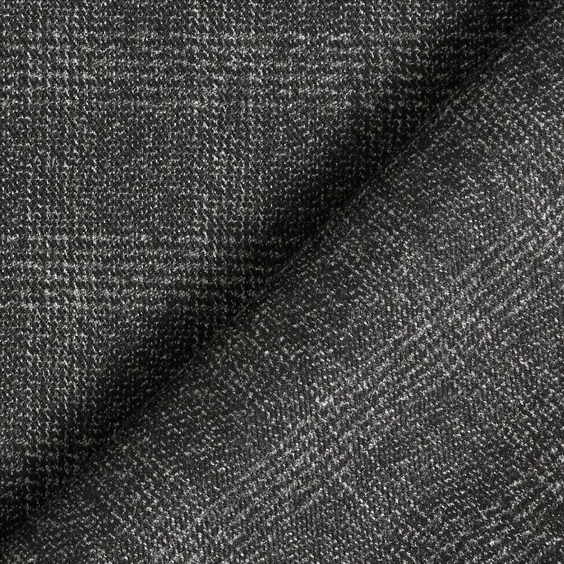 Viscose Blend Glen Plaid – anthracite,  image number 4