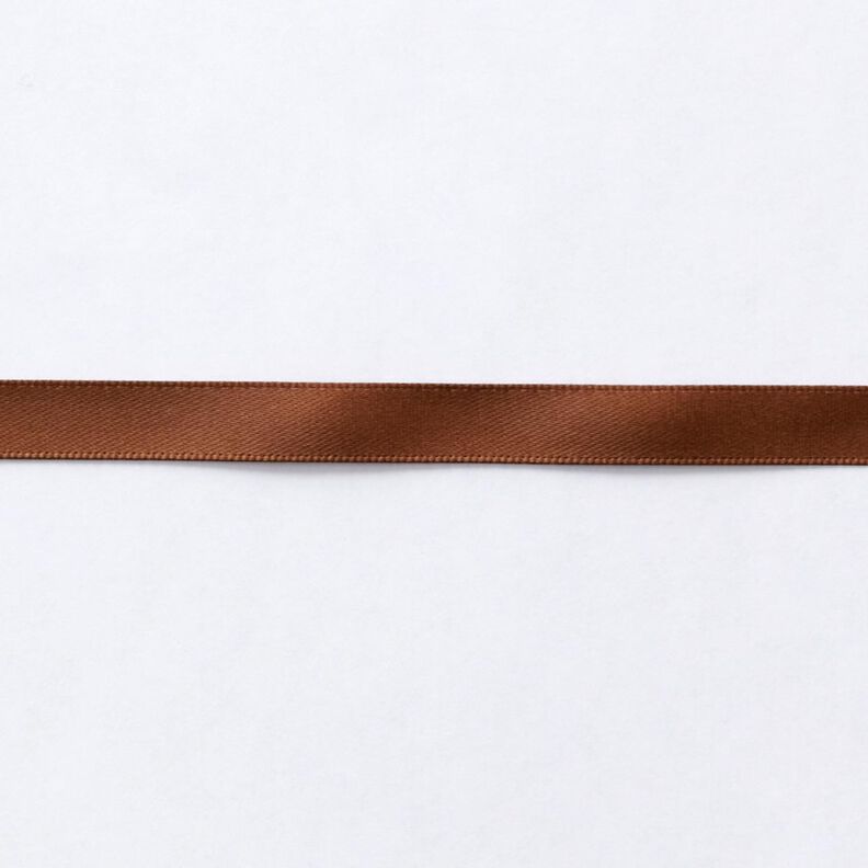 Satin Ribbon [9 mm] – medium brown,  image number 1