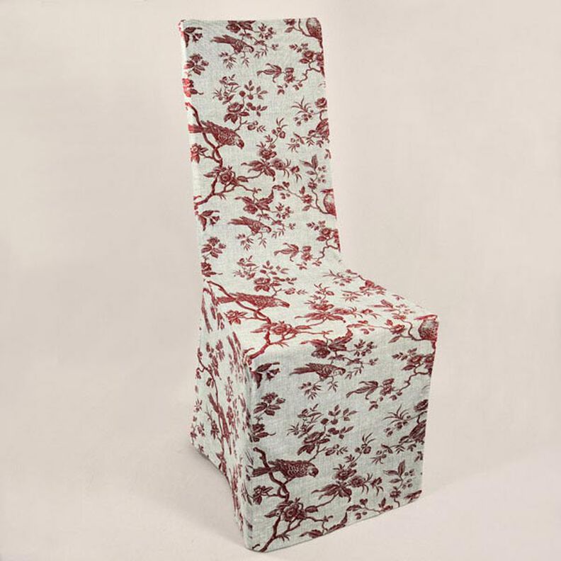 Decor Linen birds – carmine,  image number 8