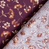 Cotton Cretonne delicate flowers – grape,  thumbnail number 4