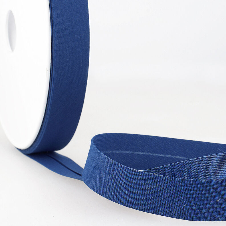 Bias binding Polycotton [20 mm] – royal blue,  image number 1