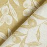 Coated Cotton Jacquard coated olives – yellow olive/light beige,  thumbnail number 4