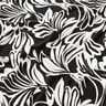 Viscose Jersey abstract flowers – black/ivory,  thumbnail number 2