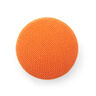 Covered button, Classic Poly – orange,  thumbnail number 1
