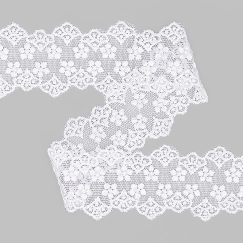 Tulle Lace Insert (38mm) 1 – white,  image number 1