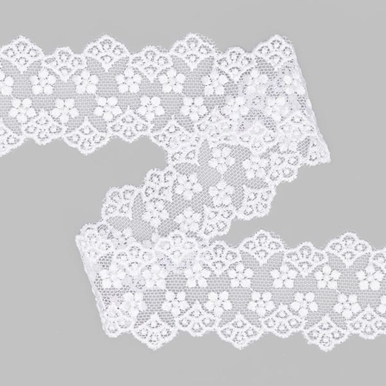 Tulle Lace Insert (38mm) 1 – white,  image number 1