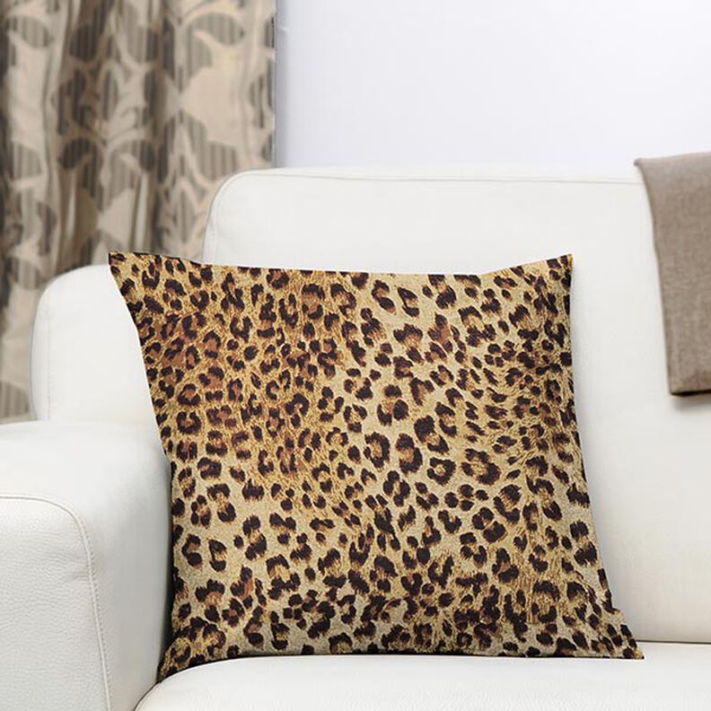 Leopard Tapestry Jacquard – beige,  image number 5
