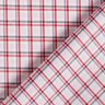 Shirt fabric offset check – white/navy blue,  thumbnail number 4
