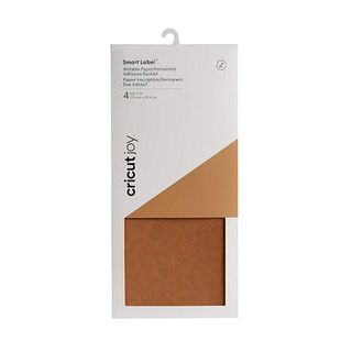 Cricut Smart Label Writing Paper 4-pack [13.9 x 30.4 cm] | Cricut – brown, 