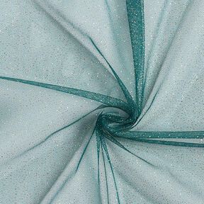 Royal Glitter Tulle – petrol/gold, 