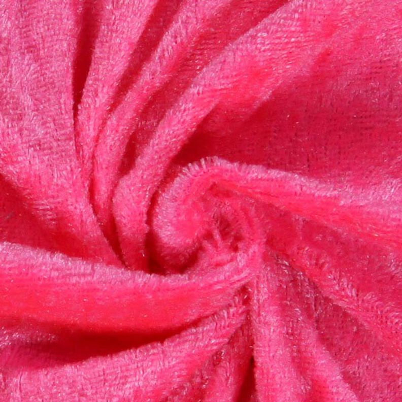 Panne velvet – neon pink,  image number 2