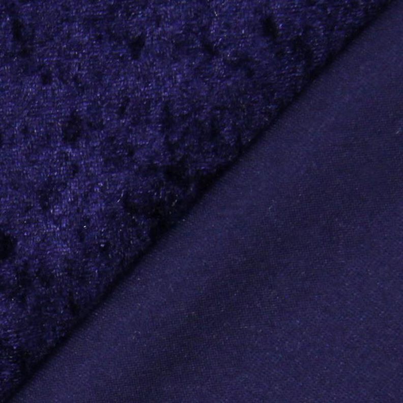 Panne velvet – navy blue,  image number 3