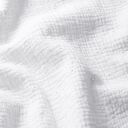 Muslin broderie anglaise flowers – white, 