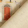 Decor Fabric Half Panama animal neighbourhood – natural/black,  thumbnail number 4
