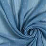 Metallic pinstripe chiffon dobby – brilliant blue/metallic silver,  thumbnail number 3