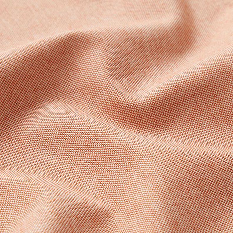 Decor Fabric Half Panama Cambray Recycled – terracotta/natural,  image number 2