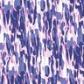 Viscose Jersey Brushstrokes – white/blue lilac,  thumbnail number 1