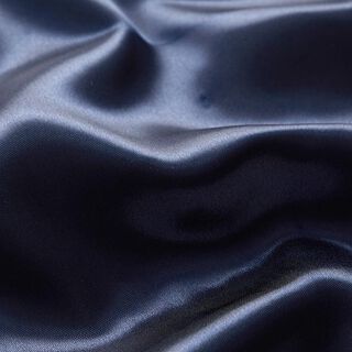 Polyester Satin – midnight blue, 