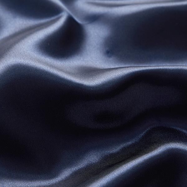 Polyester Satin – midnight blue,  image number 3