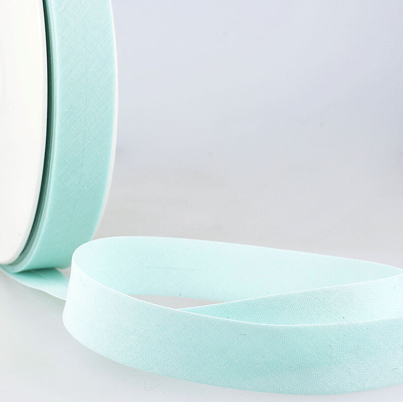 Bias binding Polycotton [20 mm] – pale mint,  image number 1