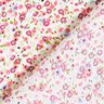 Millefleur cotton poplin – white/pink,  thumbnail number 4