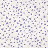 French Terry hearts | Poppy Fabrics – ivory/mauve,  thumbnail number 1