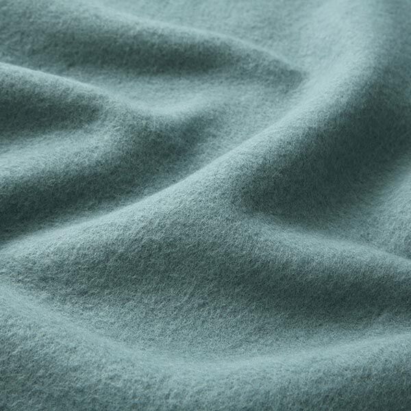 Cotton Fleece Plain – steel blue,  image number 3