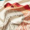 Satin panel birds and fairies | Katia Fabrics – aqua blue/cream,  thumbnail number 8