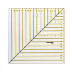 Square Quilting Ruler [ Dimensions:  20 x 20 cm  ] | Prym, 