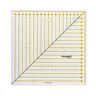 Square Quilting Ruler [ Dimensions:  20 x 20 cm  ] | Prym,  thumbnail number 1