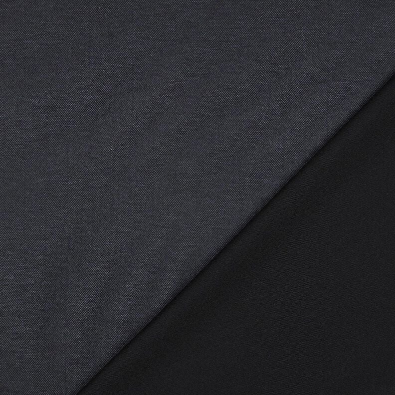 Romanit Jersey Herringbone – blue-black,  image number 3