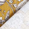 Decor Fabric Half Panama opulent plants – mustard,  thumbnail number 4