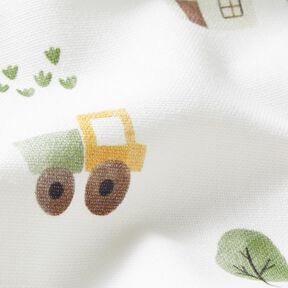 Decor Fabric Half Panama Country Life – ivory, 
