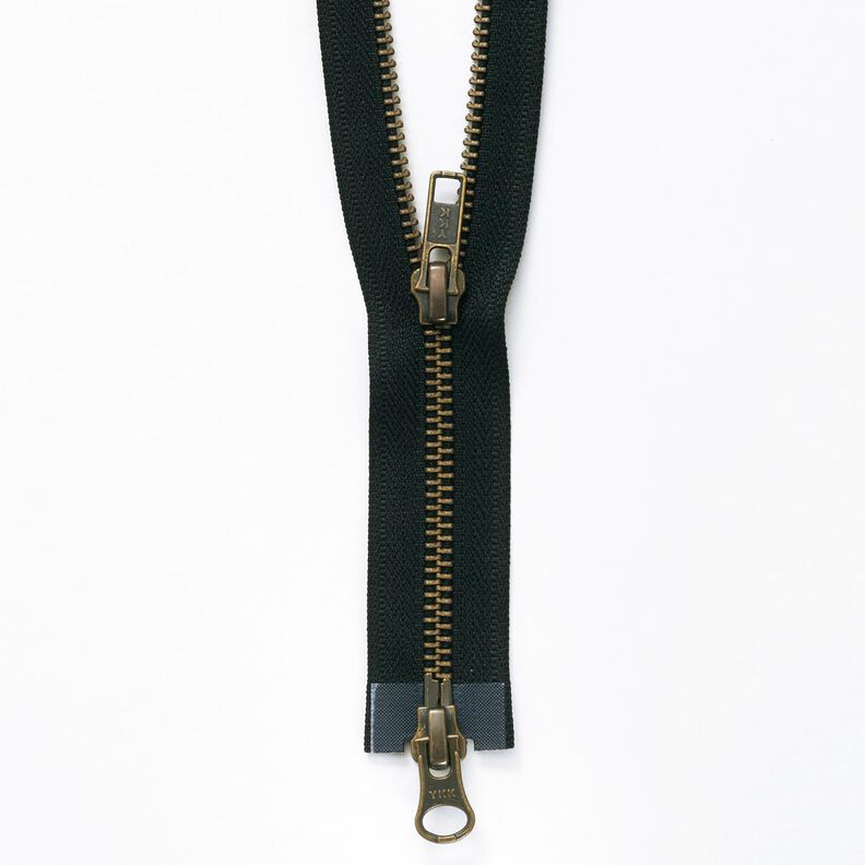 Two-way zipper divisible | Metal gold (580) | YKK,  image number 1