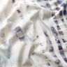 GOTS Cotton Batiste border fabric checks with colour gradient | TCC x LOOKS by Wolfgang Joop – navy,  thumbnail number 3