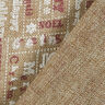 Decor Fabric Jute-Look Christmas Collage – dune/white,  thumbnail number 5